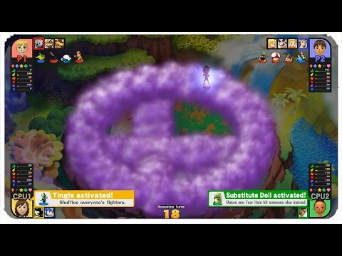 Super Smash Bros. Wii U - Smash Tour - Small Board - 25 Turns