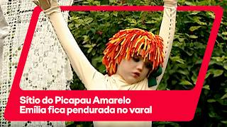 O dia em que a Emília ficou pendurada no varal | Sítio do Picapau Amarelo | Globoplay