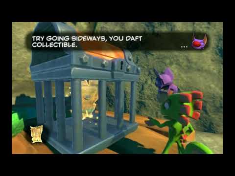 Lets Play Yooka Laylee Part 20; Climbing the mountain