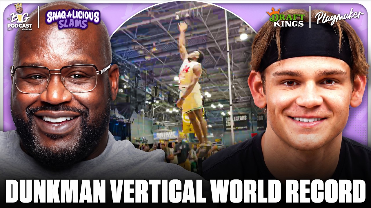 Shaq's Dunkman League Presentation @ Fanatics Fest! Can They Break the Vertical Jump World Record?!
