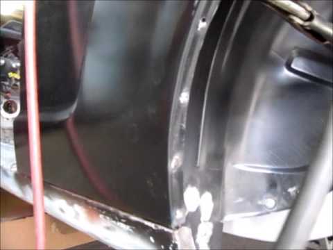 1965 Mustang quarter panel install part 5