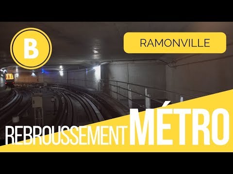 Rebroussement à Ramonville en VAL 208 (Toulouse - Tisséo)