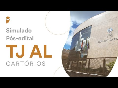 Simulado Pós-edital - TJ AL (Cartórios) - Correção