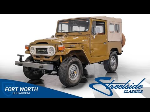 1978 Toyota Land Cruiser (CC-1892161) for sale in Ft Worth, Texas