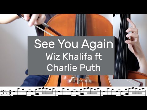 Wiz Khalifa - See You Again Cello Tutorial ft. Charlie Puth