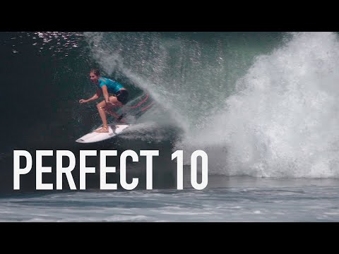 STEPHANIE GILMORE’S PERFECT 10 AT KERAMAS