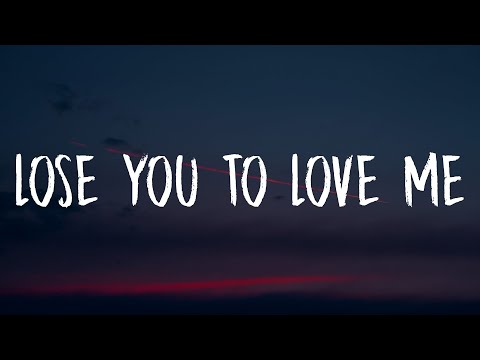 Selena Gomez - Lose You To Love Me (Lyrics)