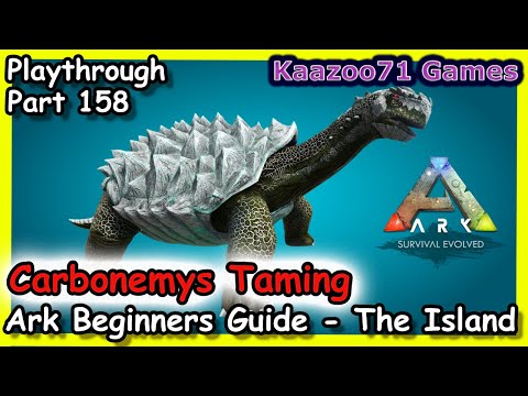 Carbonemys Taming Ark 💥 - Beginners Guide the Island Episode 158