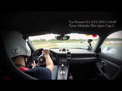Porsche GT3 991 PDK flat out on track (4k + lots of noise)