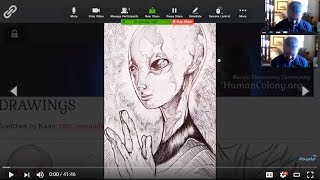 Lakesh (Blue Pleiadian) Comments on Kaan's Drawings of Aliens. Nov 4, 2016