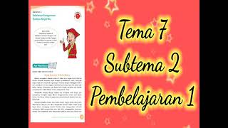 Download lagu TEMA 7 SUBTEMA 2 PEMBELAJARAN 1 || KELAS 4#tematikkelas4#ipagayadan Indonesia# mp3