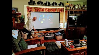 Zolyx - XGIMI MOGO - ZX Spectrum Played On Projector - Big Screen 8bit Sinclair Speccy Retrogaming