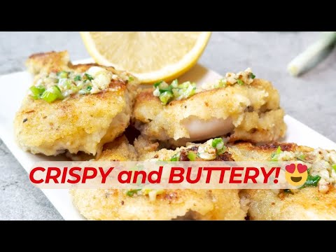 Crispy frog legs with garlic butter! A delicious alternative to batter!