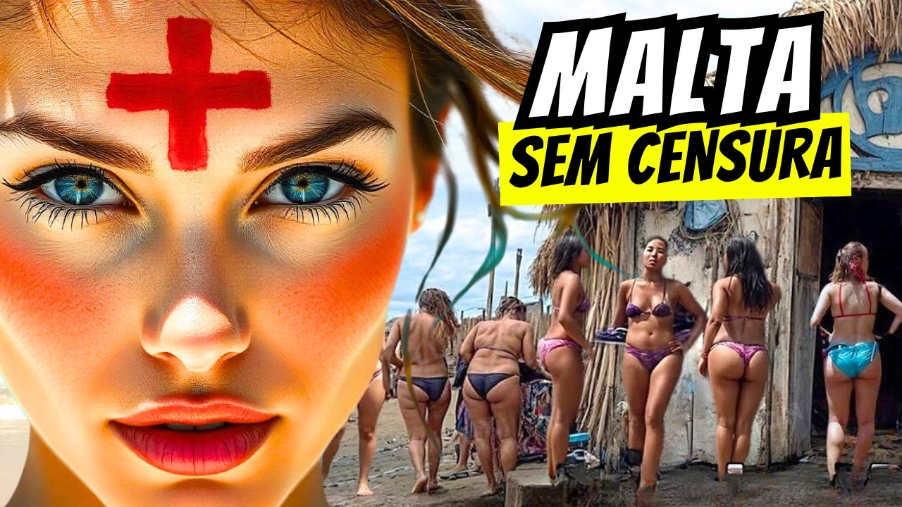 Assim é a Vida em MALTA, o País Mais PEQUENO da Europa Cheio de FESTA LOUCA e TESOUROS Milenares