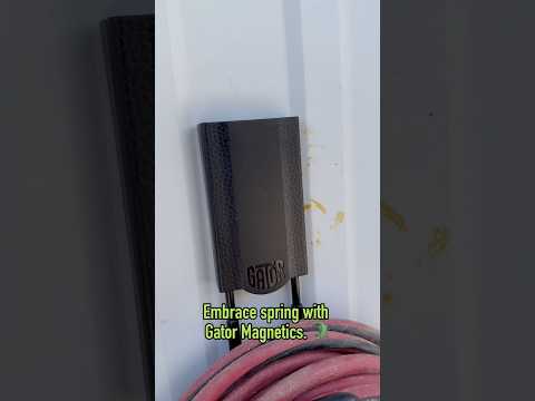 Video: Gator Magnetics Spring Pole Barn Organization for Yard Tools & Supplies video thumbnail