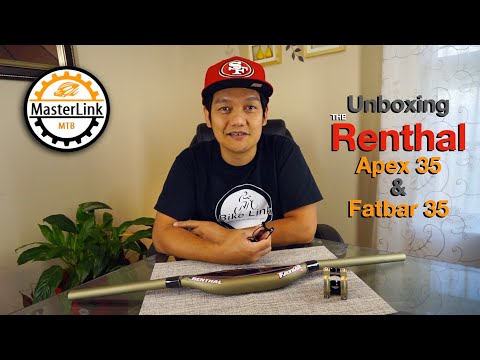 Renthal Apex 35 and FatBar 35 unboxing.