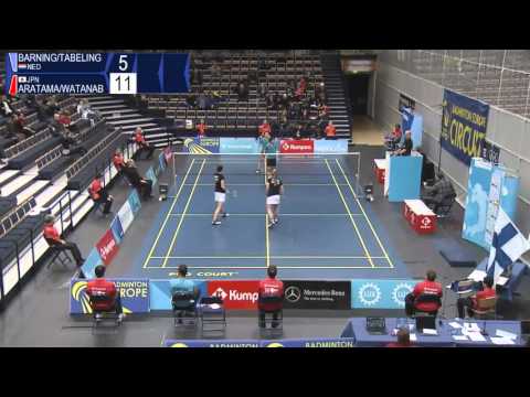 2016 Finnish Open - WD Final - Barning/Tabeling vs. Aratama/Watanabe
