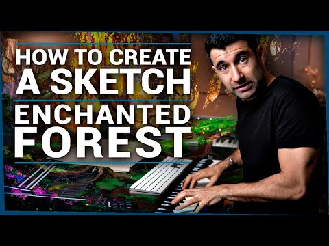 How to Create a Good Sketch - Enchanted Forest