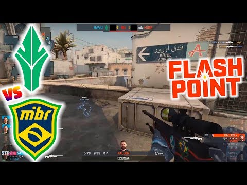 FalleN ON FIRE🔥 HAVU vs MIBR BEST MOMENTS - Dust2 - Flashpoint 1 Playoffs | CSGO