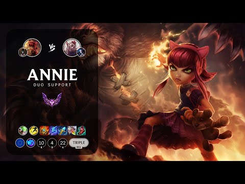 Annie Support vs Rakan - EUW Master Patch 13.6