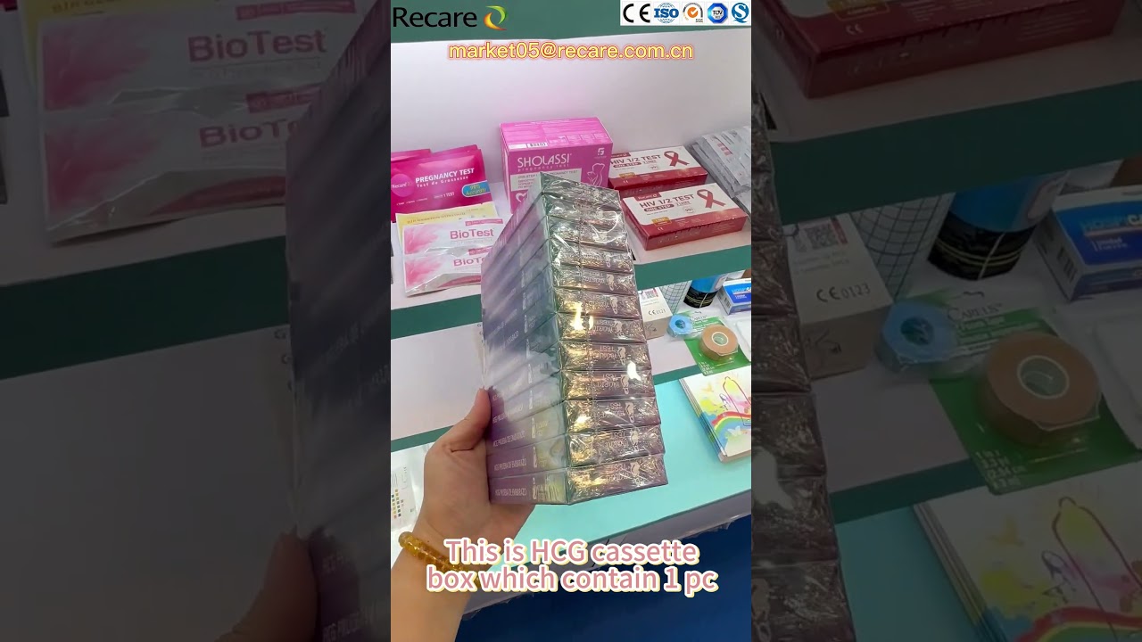 How to pack the box of pregnancy test? We always put 12boxes in a shrink film for packing them.