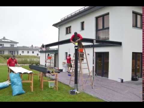 Kutz Lamellendächer - Montageablauf