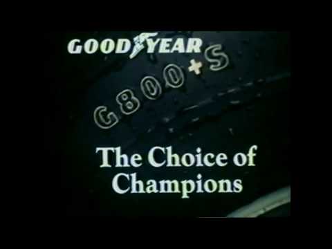 Goodyear Tyres, The Choice of Champions, TV Commercial 1977