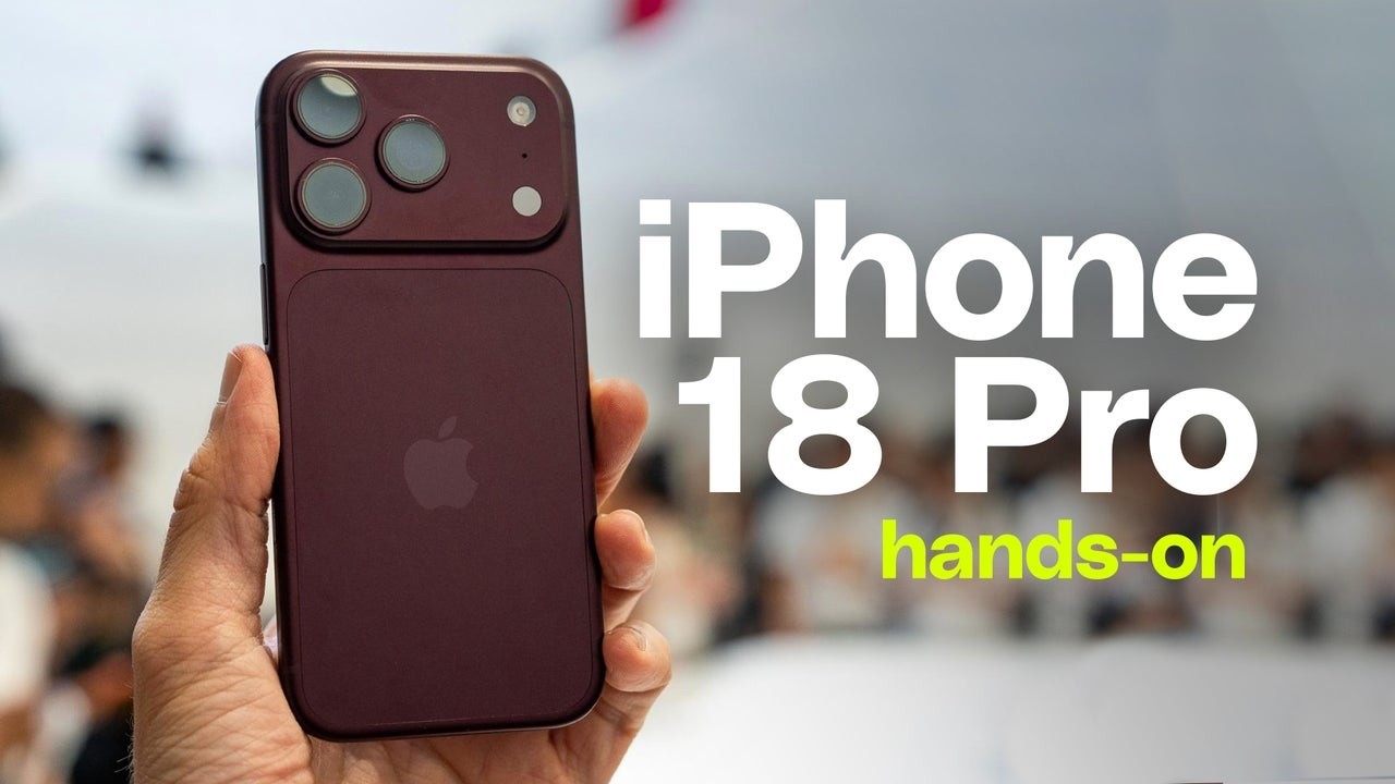 iPhone 18 Pro hands-on