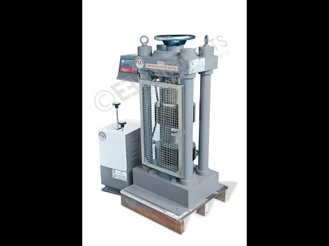 Compression Testing Machine 500 KN- Digital with Manual Pace Rate Control