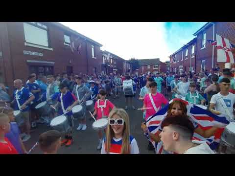 Ulster First Flute Band - UFFB - BIG HENRY - @ 11TH JULY SANDY ROW 2025
