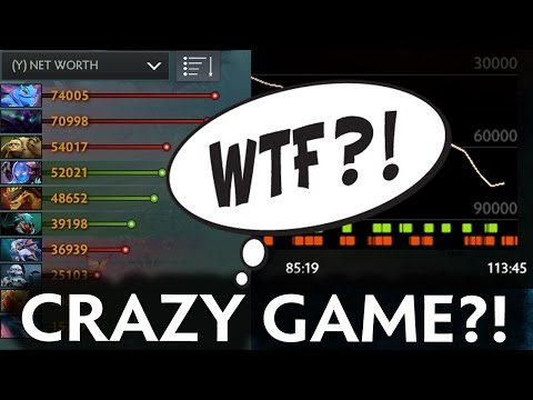 82.000 Networth Lead, 105 Kills, 2 Hours Match, Close Game, GG Dota 2