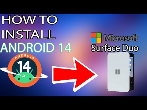 This is how you install Android 14 on Microsoft Surface Duo ! EASY TUTORIAL