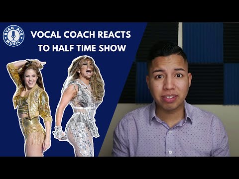 Vocal Coach Watches/Reacts to J Lo & Shakira at the Halftime Show - Super Bowl LIV