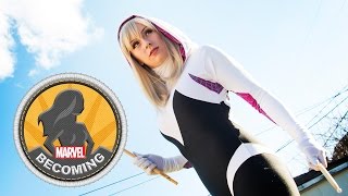 Cosplayer Kearstin becomes Spider-Gwen - Marvel Becoming