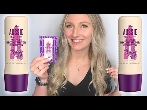 AUSSIE 3 MINUTE MIRACLE RECONSTRUCTOR HAIR MASK REVIEW