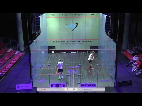 30. ECC Paderborn 2017 Raphael Kandra(Paderborner Squash Club) - Jaakko Vähämaa (ESRC)