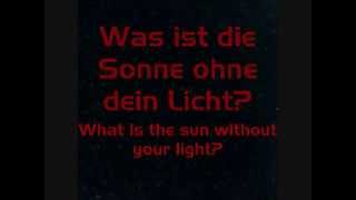 Eisbrecher  Ohne dich, with lyrics and translation