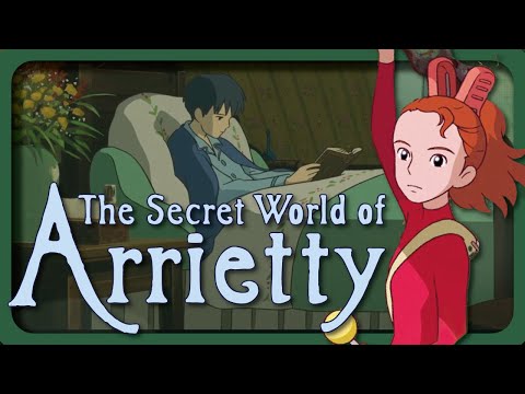 Arrietty Studio Ghibli Ambience with Music | 1HR | Sleep Aid