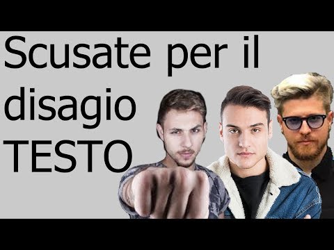 Amedeo Preziosi, Riccardo Dose, Awed- Scusate per il disagio (testo in italiano)