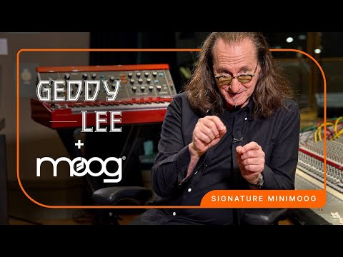 Moog Music Geddy Lee Minimoog Model D + Signed COA + Limited Edition Vinyl image 17