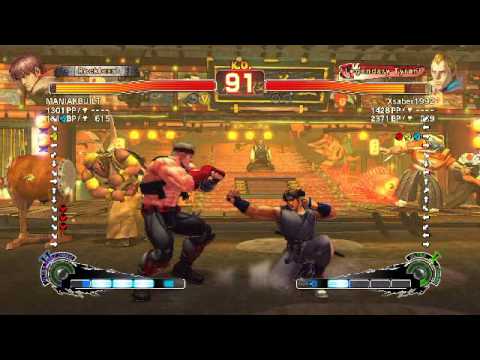 Ultra Street Fighter IV battle: Guy vs Abel