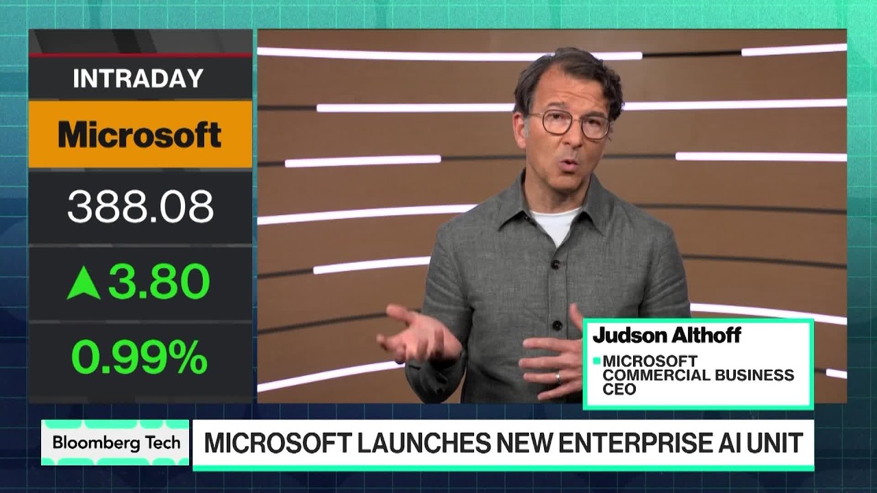 Microsoft Shifts Strategy on Enterprise AI - Bloomberg Technology