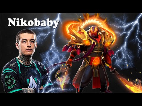 Nikobaby - Ember Spirit Safelane with s4 Dark Seer | Dota 2 7.28b Gameplay