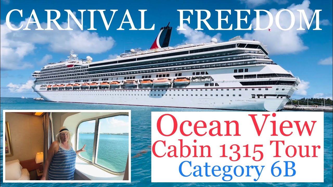 Carnival Freedom - Cabin 1315 - Video 1