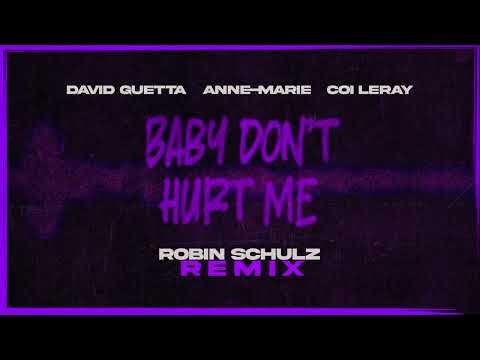 David Guetta, Anne-Marie, Coi Leray - Baby Dont Hurt Me (Robin Schulz remix) [VISUALIZER]