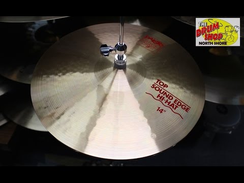 Paiste 2002 Sound Edge Hi-Hats 14'' - The Drum Shop North Shore