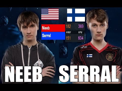Starcraft 2 SERRAL vs NEEB SC2 Tournament Dreamhack 2022