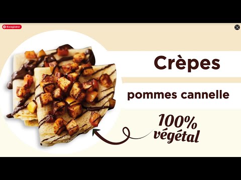 Crêpes pommes cannelle