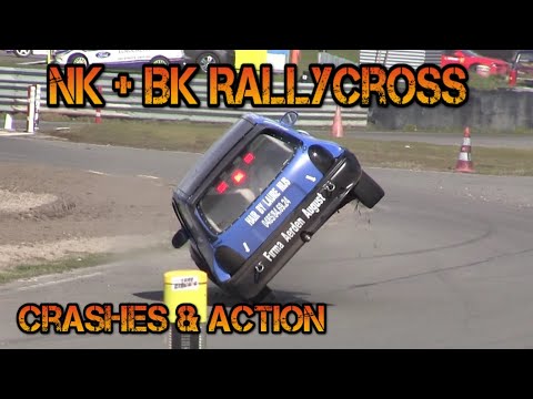 NK+ BK Rallycross Eurocircuit 2022: Crashes & Action!