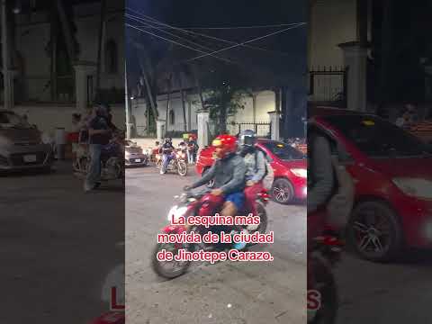 La esquina más movida de Jinotepe Carazo.